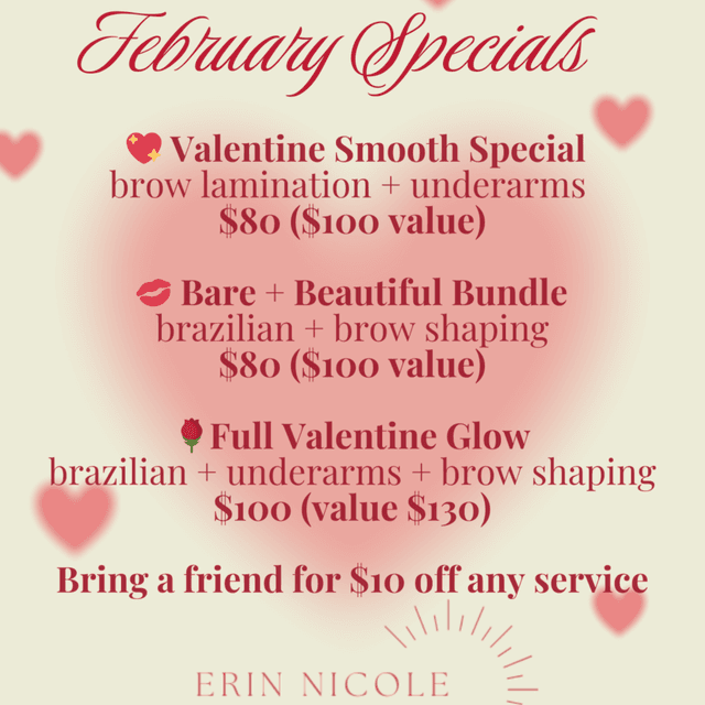 Valentine Smooth Special at E.N. Skin Studio in Lathrup Village, MI